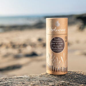 Poudre Nettoyante Visage à la coquille d'huitre blanche tube de 40g