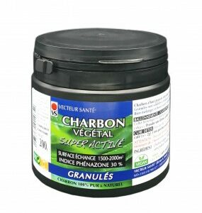 Charbon super activé granules 200g