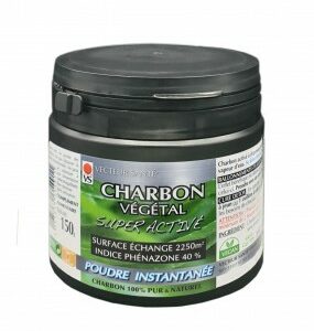 Charbon végétal super activé poudre 150g