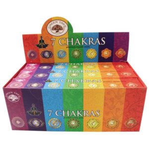 Encens green tree 7 chakras batonnets 15g