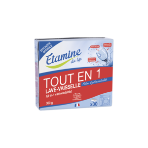 Tablettes lave-vaisselle tout en 1 boite de 30 tablettes