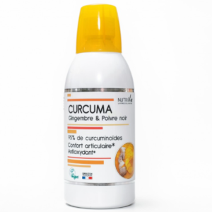 Curcuma gingembre et poivre noir 500ml