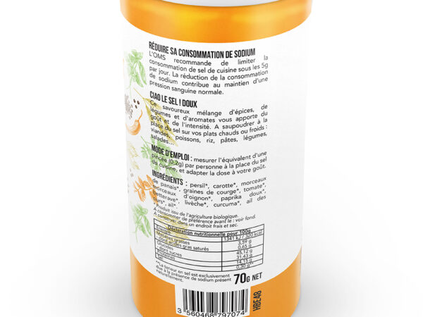 Ciao le sel doux BIO 70g – Image 2