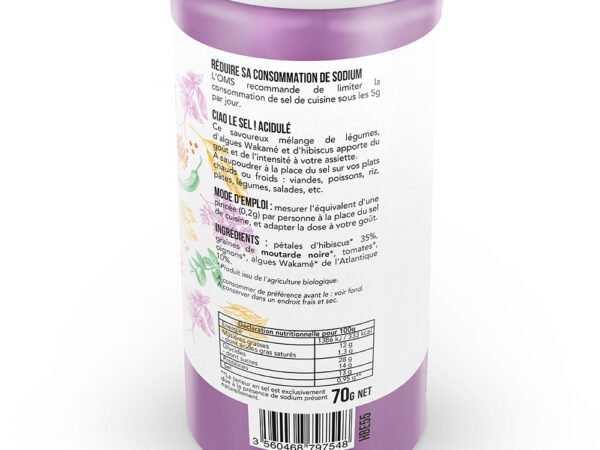 Ciao le sel acidulé BIO 70g – Image 4