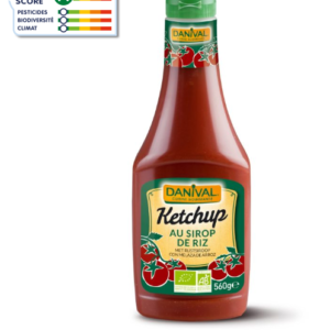 Ketchup au sirop de riz bio 560g