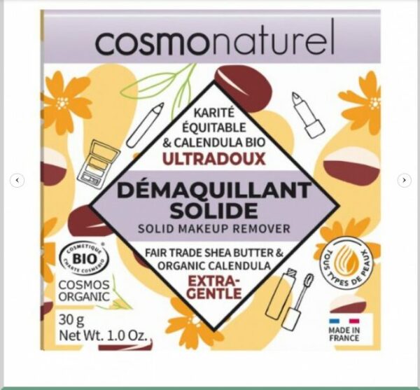 Démaquillant visage solide ultra doux 30g