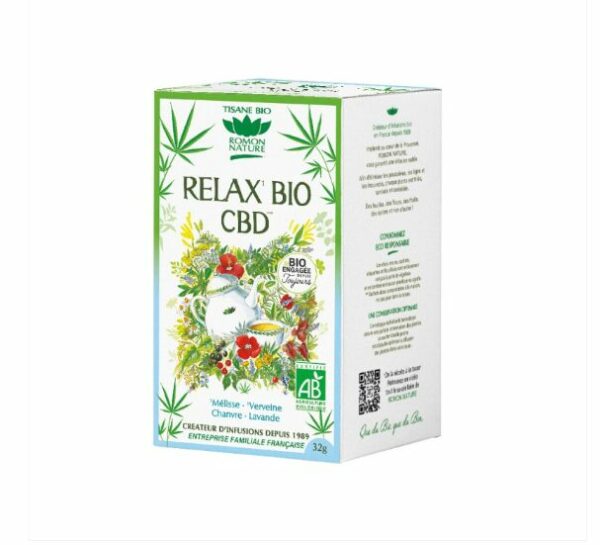 Infusion Relax CBD BIO sachet de 50g