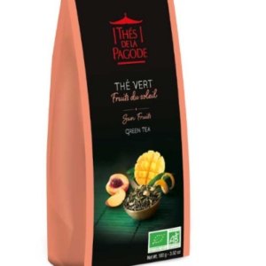 Thé vert bio fruits du soleil sachet de 100g