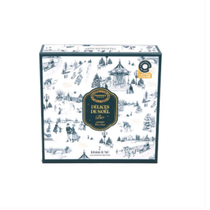 Coffret Délices de Noël 1 tisane, 1 thé et 2 accessoires