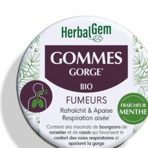 Gommes gorge fumeurs 45g