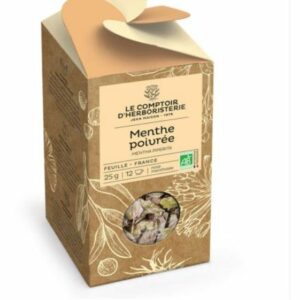 Menthe poivrée feuilles 25g