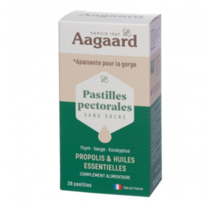 Pastilles pectorales apaisantes gorge boite de 28