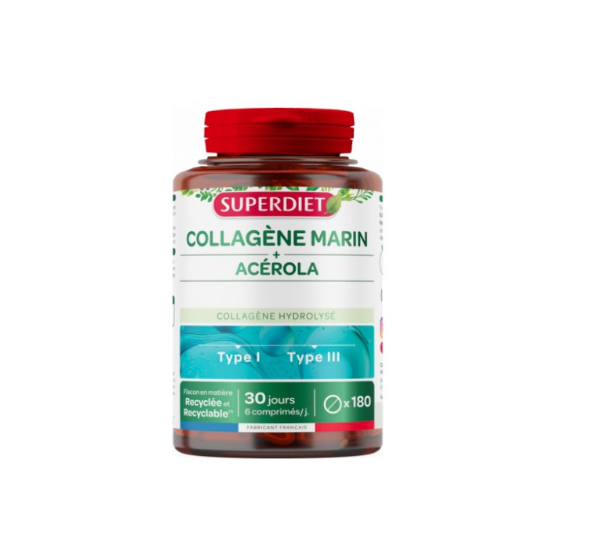 Collagène Marin + Vitamine C 180 comprimés