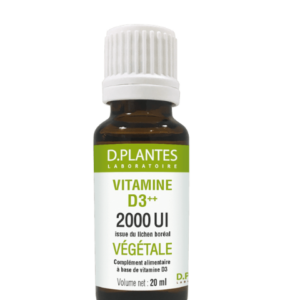 Vitamine D 2000UI végétale flacon 20ml